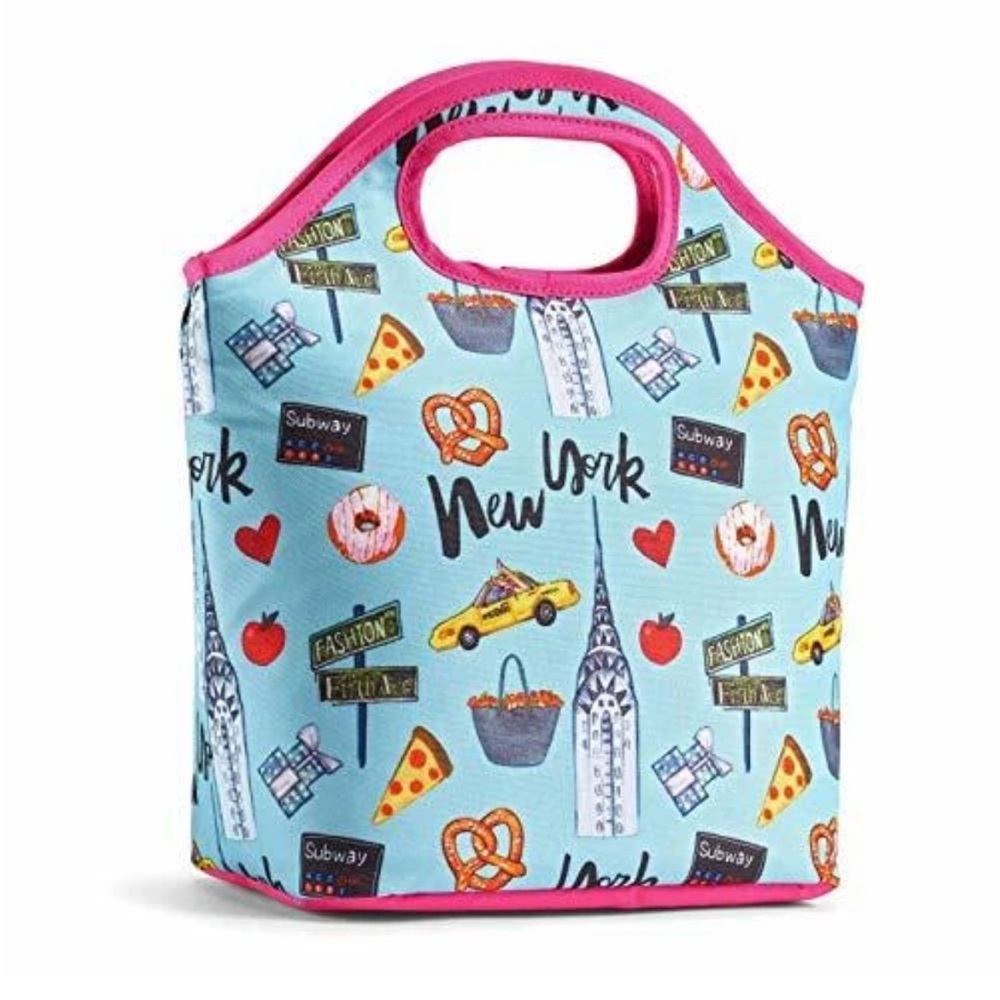 New York City Themed Insulated Lunch Bag